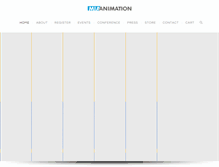 Tablet Screenshot of miaanimation.com